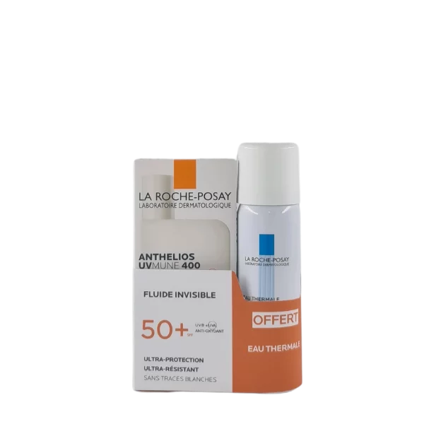 LA ROCHE POSAY ANTHELIOS UVMUNE 400 CR FLUIDE INV SPF50+ + EAU THERMALE 50ML OFFERTE
