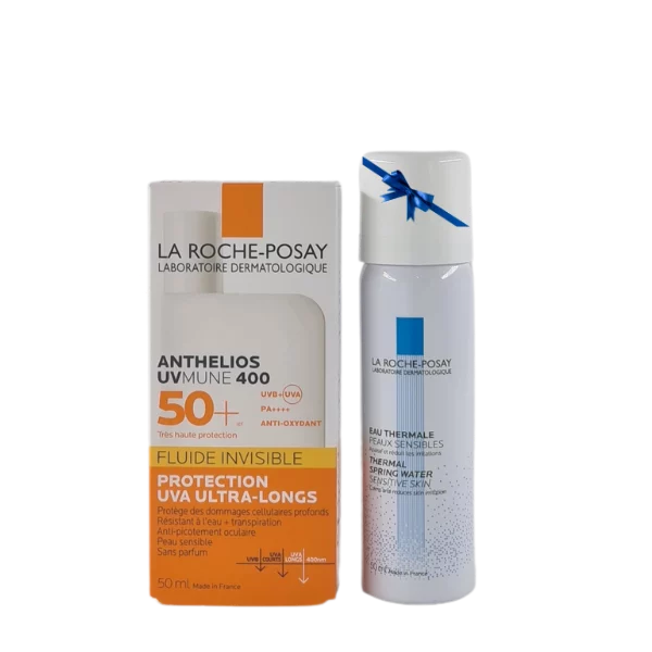 LA ROCHE POSAY ANTHELIOS UVMUNE 400 CR FLUIDE INV SPF50+ + EAU THERMALE 50ML OFFERTE — 2