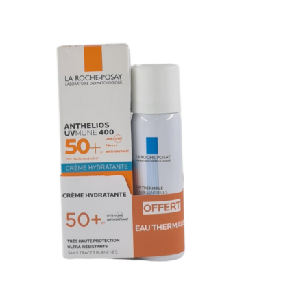 Anthelios UVMUNE 400 SPF50+ avec Eau Thermale offerte 50 ml