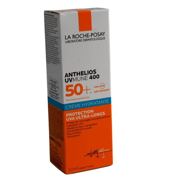 ANTHELIOS UVMUNE400 ECRAN CR HYDRA INV SPF50+ P/S 50ML + EAU THERMALE 50ML OFFERTE — 2