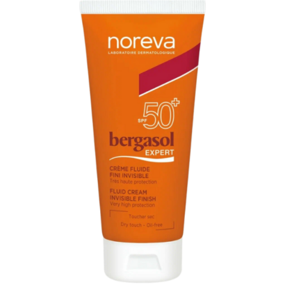 Noreva Bergasol Écran Fluide Invisible SPF50+ 50ml en Tunisie