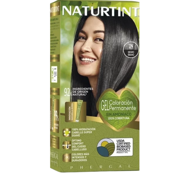 NATURTINT COLORATION PERMANENTE NOIR EBENE 1N
