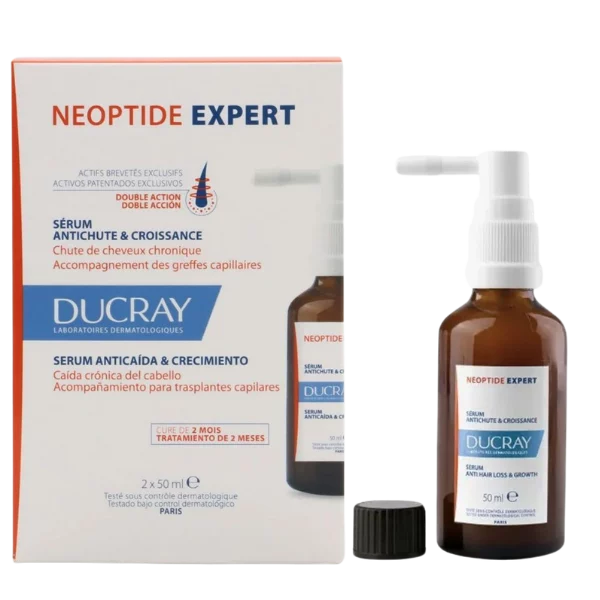 DUCRAY NEOPTIDE EXPERT SERUM ANTI-CHUTE 50ML+ BROSSE DE MASSAGE OFFERT — 2