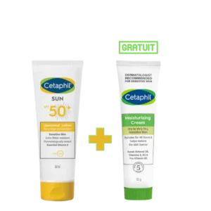 CETAPHIL LOTION LIPOSOMAL 50ML + CREME HYDRATANTE 50GR GRATUITE