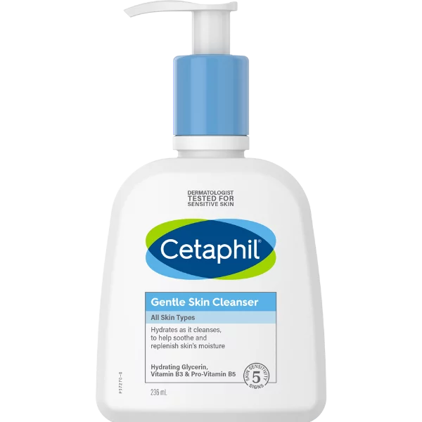 CETAPHIL PACK ÉCRAN FLUIDE VISAGE INV SPF50+ + GENTLE SKIN 236ML OFFERT — 3