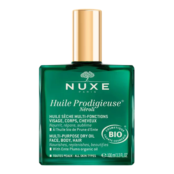 NUXE HUILE PRODIGIEUSE NEROLI 100ML+MINI PARFUM 15ML+GELEE NEROLI 200ML ET SAC CADEAUX — 2