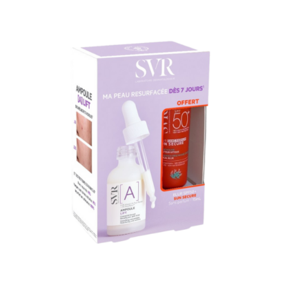 Pack SVR Lift A 30 ml pour rides et pores + Écran SVR Blur 15 ml offert
