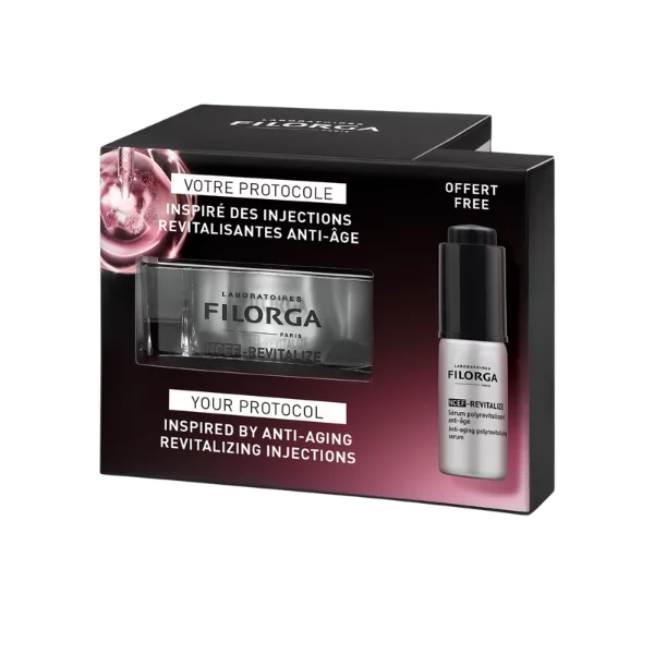FILORGA COFFRET NCEF REVITALIZE CREME 50ML + NCEF REVITALISE SERUM 5ML OFFERT