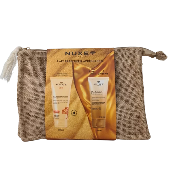 NUXE TROUSSE SUN LAIT FRAICHEUR APRES SOLAIRE VISAGE/CORPS 200ML