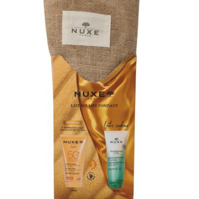 Pack NUXE Sun Lait Fondant SPF50 + Prodigieux Neroli Douche Néroli 200ml & sac cadeau