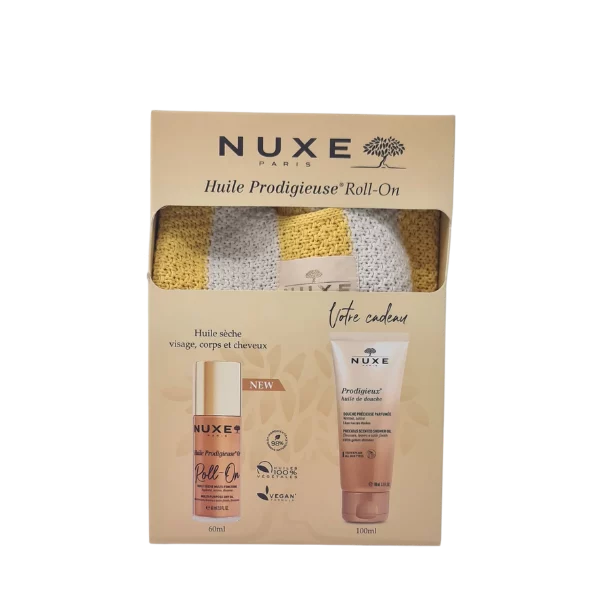 NUXE PACK HUILE PRODIGIEUSE'OR ROLL-ON 60ML