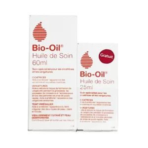 BIO OIL HUILE DE SOIN 60ML + HUILE DE SOIN 25ML GRATUIT