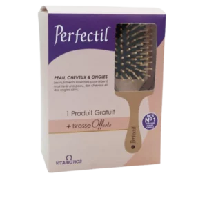 VITABIOTICS COFFRET PERFECTIL TRIPLE ACTIVE – 2 BOÎTES + 1 GRATUITE AVEC BROSSE OFFERTE