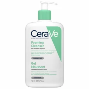 CERAVE GEL MOUSSANT  PEAUX NORMALES A GRASSE 473ML