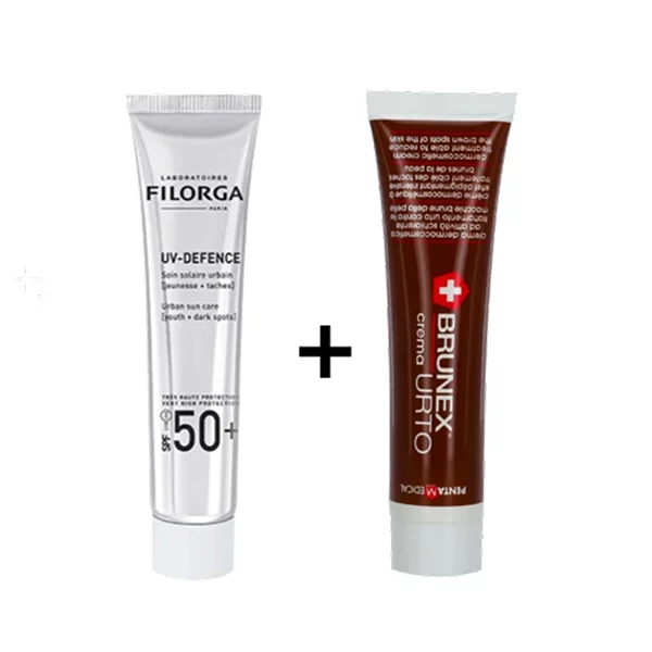 FILORGA ECRAN UV DEFENCE SPF50+ 40ML+BRUNEX URTO CREME DEPIGMENTANTE 30ML