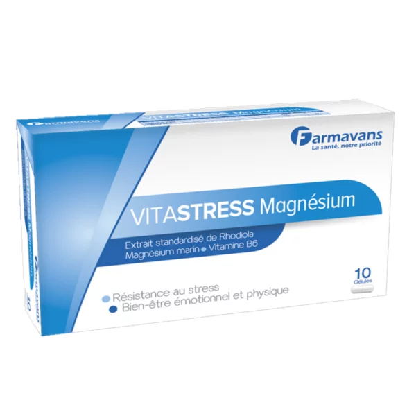 VITASTRESS MAGNÉSIUM 10 GÉLULES