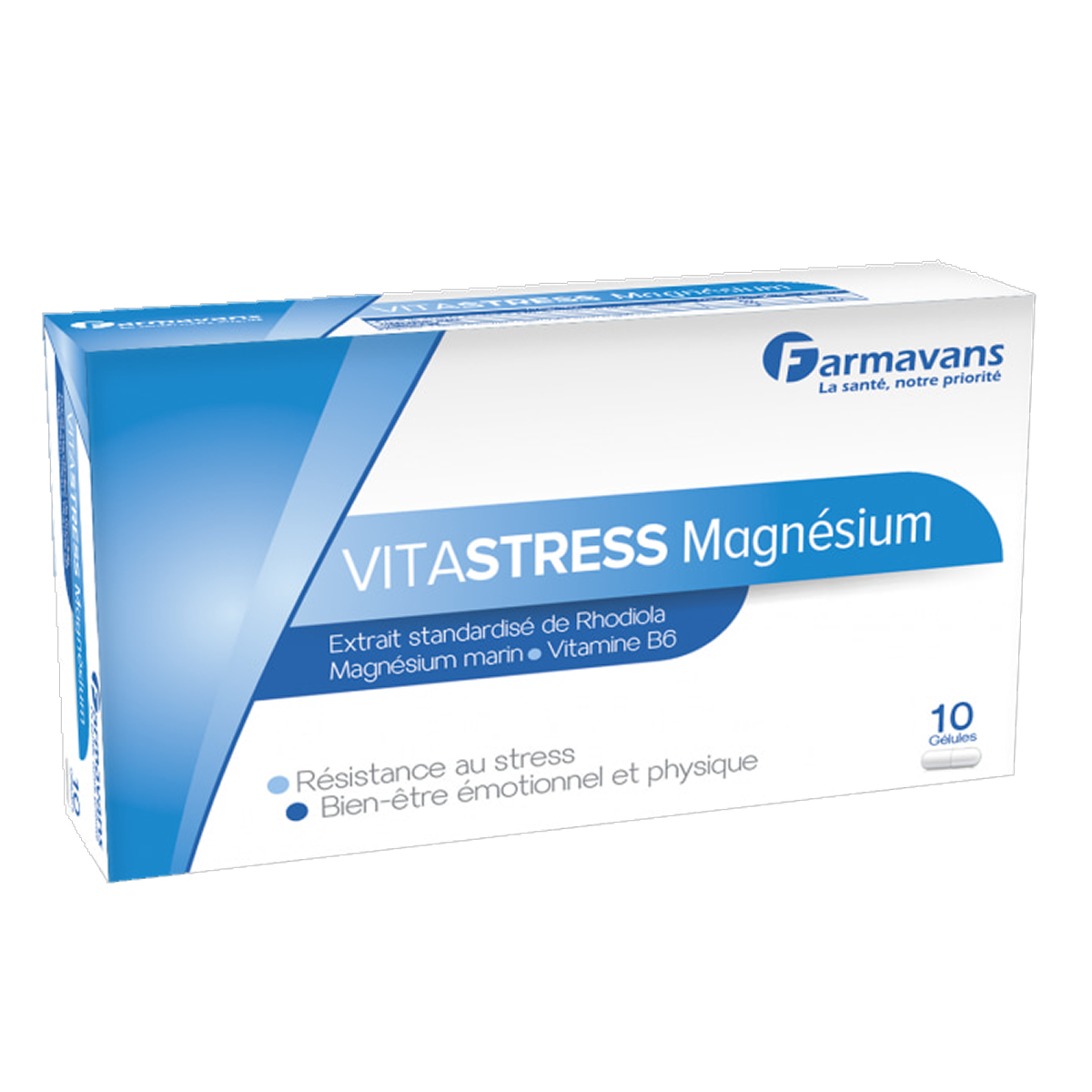 VITASTRESS MAGNESIUM GELULES B-10