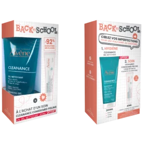 Avène Cleanance Comedomed peeling 40ml+Cleanance gel nettoyant 200ml offert