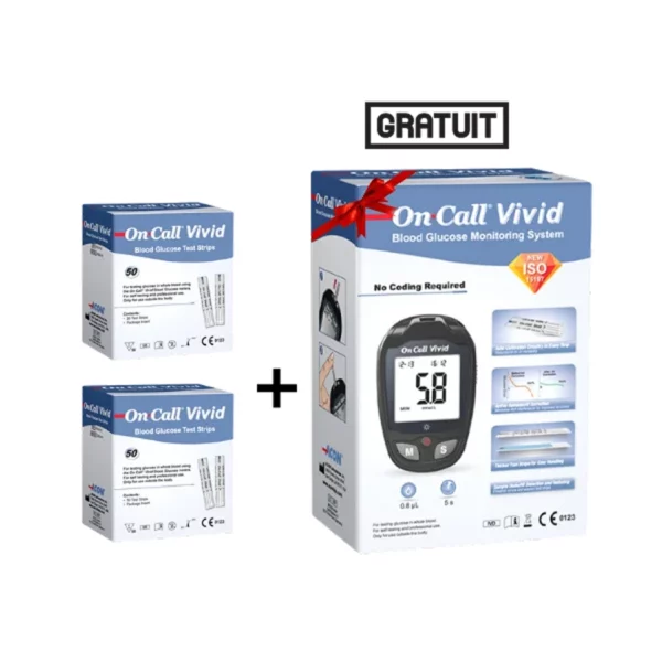ON CALL VIVID COFFRET 2X50 BANDELETTES + APPAREIL OFFERTE