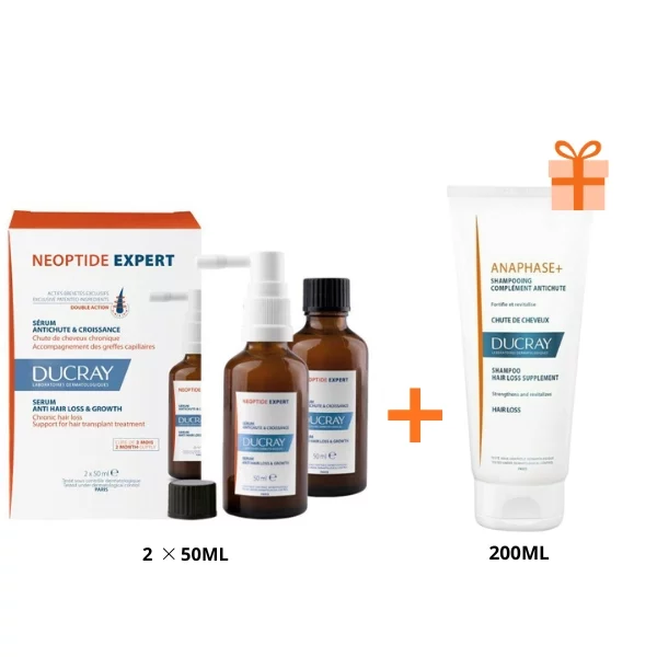 DUCRAY NEOPTIDE EXPERT SÉRUM ANTI-CHUTE 50ML + SHAMP 200ML OFFERT