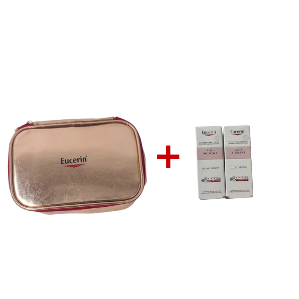 EUCERIN PACK ANTI PIGMENT SERUM DUO 30ML + GEL NETTOYANT 200ML+TROUSSE — 4