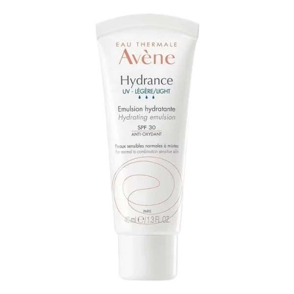 AVENE HYDRANCE UV-LEGERE COFFRET BONBON — 2