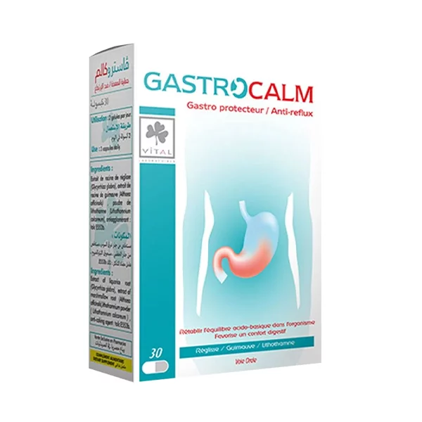 VITAL GASTROCALM 30 GÉLULES