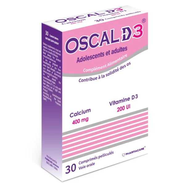 OSCAL D3 30 COMPRIMÉS