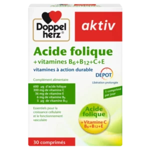 Doppelherz AKTIV ACIDE FOLIQUE 30 COMPRIMÉS