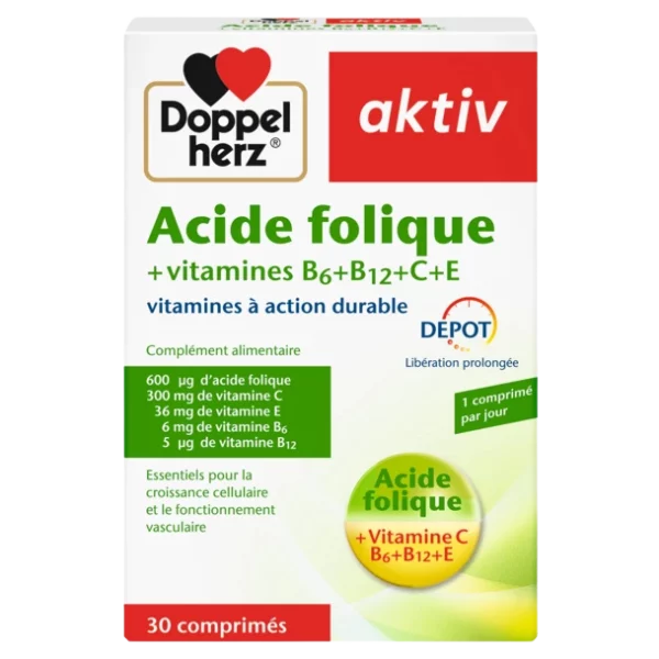 AKTIV ACIDE FOLIQUE 30 COMPRIMÉS