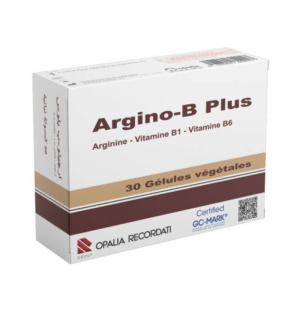 ARGINO-B PLUS ARGININE VITS B1/B6 GELULES B/30