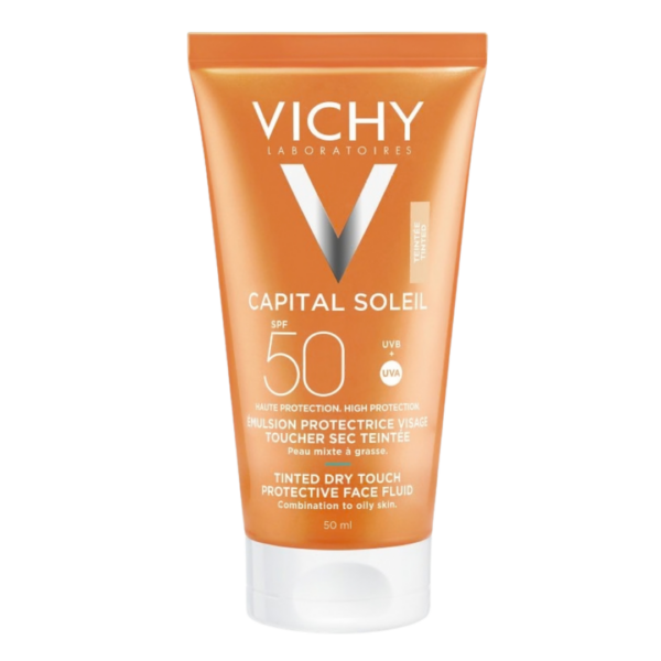 VICHY BB ÉMULSION TOUCHER SEC TEINTÉE SPF 50 50ML