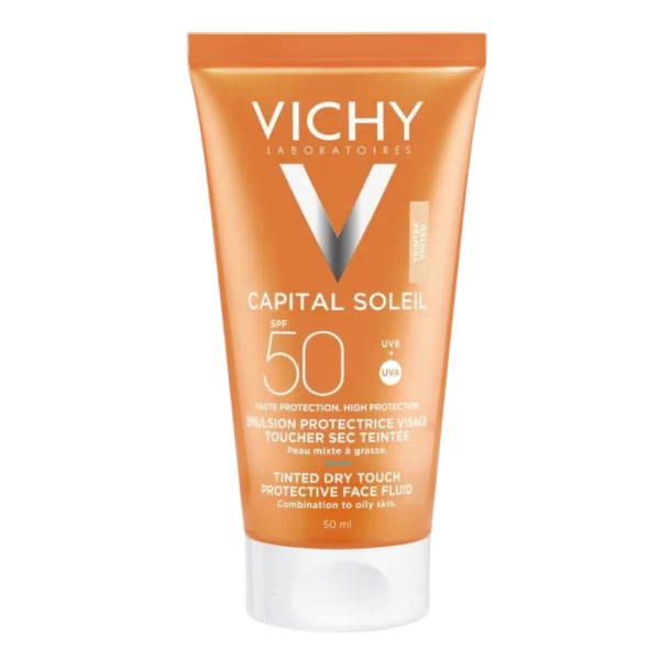 VICHY ECRAN EMULSION TOUCHE SEC INV P/G 50ML