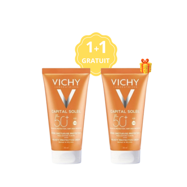 VICHY ECRAN CR ONCTUEUSE SPF50+ 50ML +1 GRATUIT