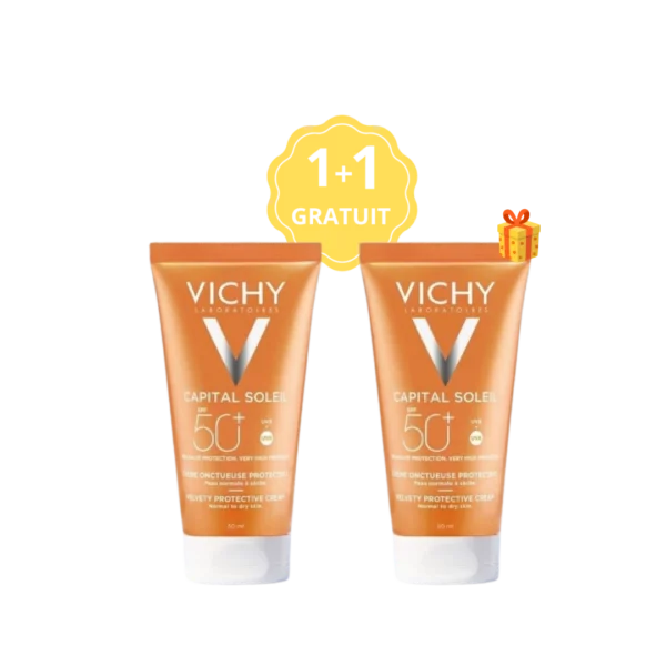 VICHY ECRAN CR ONCTUEUSE SPF50+ 50ML +1 GRATUIT