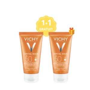 VICHY ECRAN EMULSION TOUCHE SEC INV P/G 50ML +1 GRATUIT