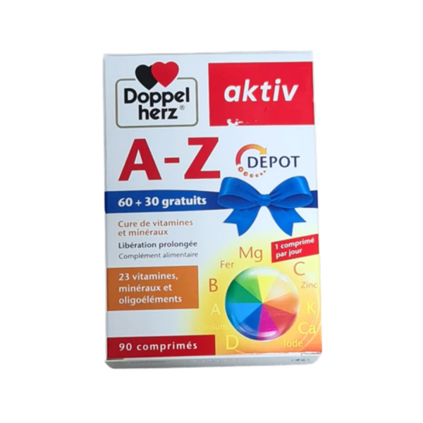 AKTIV A-Z 23 VITAMINES MINERAUX COMP B/90 (60+30 GRATUITS)