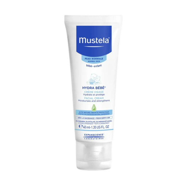 MUSTELA HYDRA BÉBÉ CRÈME VISAGE 40 ML