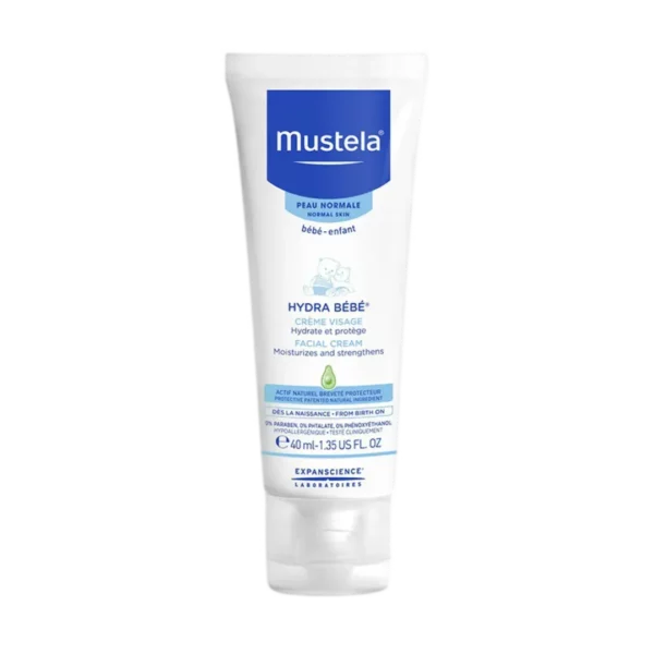 MUSTELA HYDRA BÉBÉ CRÈME VISAGE 40 ML