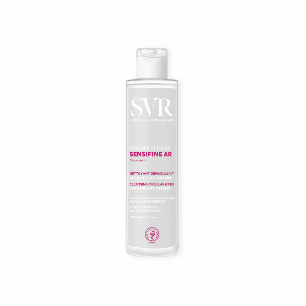 SVR Sensifine AR Eau Micellaire 200 ml Peau Sensible Rougeurs Démaquillant Doux Tunisie