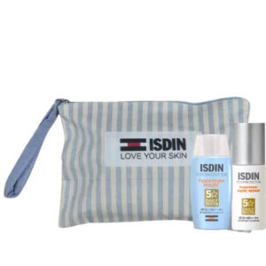 ISDIN PACK ECRAN AGE REPAIR INV SPF50+ + FUSION WATER MAGIC INV SPF50+ AVEC TROUSSE OFFERT