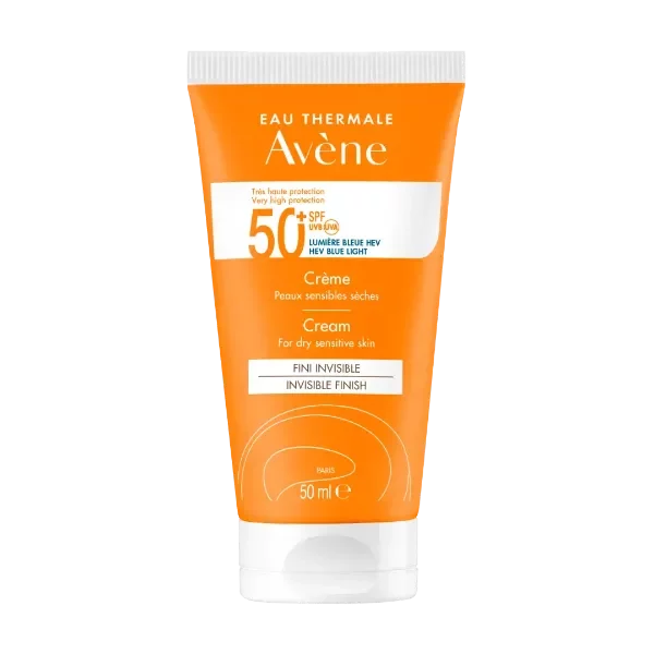 AVÈNE CRÈME INVISIBLE SPF50+ 50ML PEAUX SENSIBLES