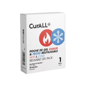 Curall poche gel chaud froid réutilisable soulagement douleurs musculaires