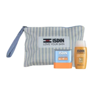 ISDIN PACK  ECRAN INVI STICK SPF50 +ECRAN FUSION WATER MAGIC GLOW SPF50 50ML AVEC TROUSSE OFFERT