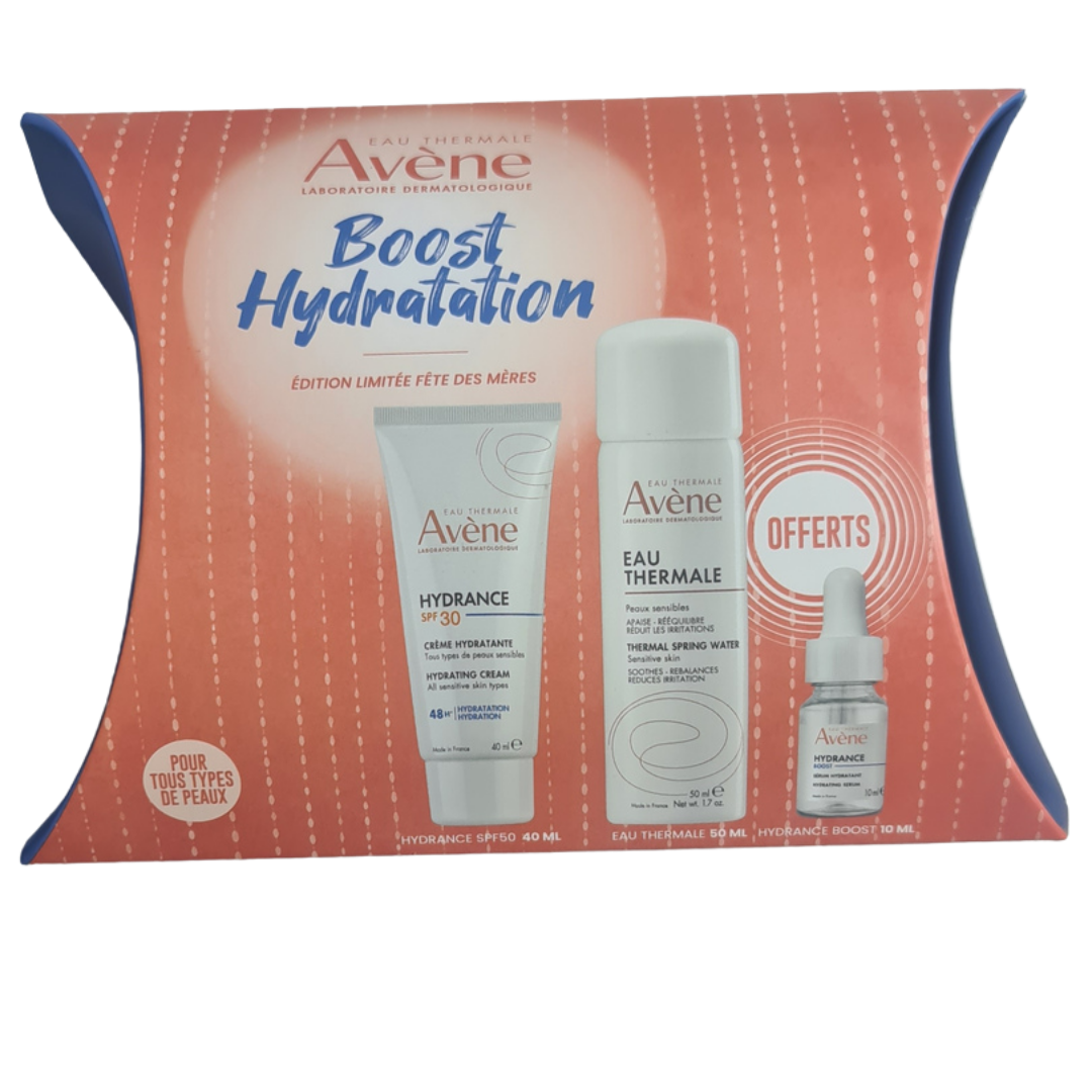 AVENE PACK HYDRANCE SPF30 CREME POUR TOUS TYPES DE PEAUX