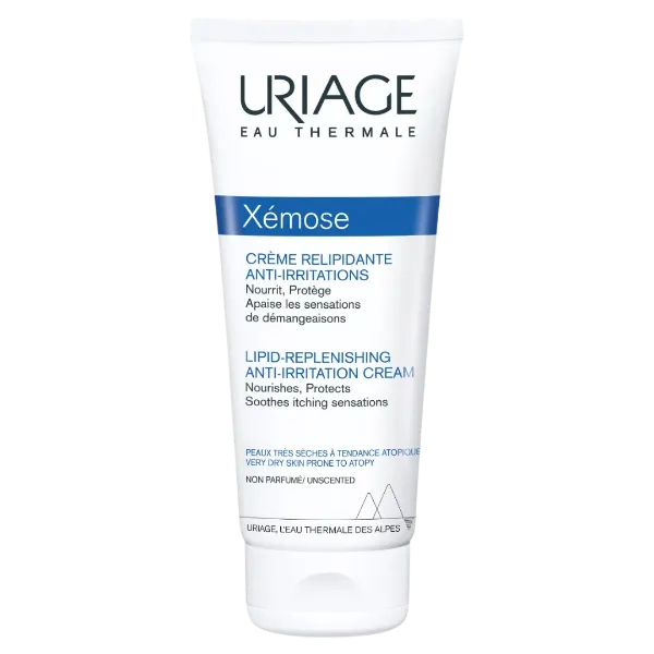 uriage xemose crème relipidante peaux très sèches atopiques 200ml