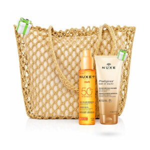 NUXE SUN SAC HUILE SOLAIRE BRONZANTE SPF50+