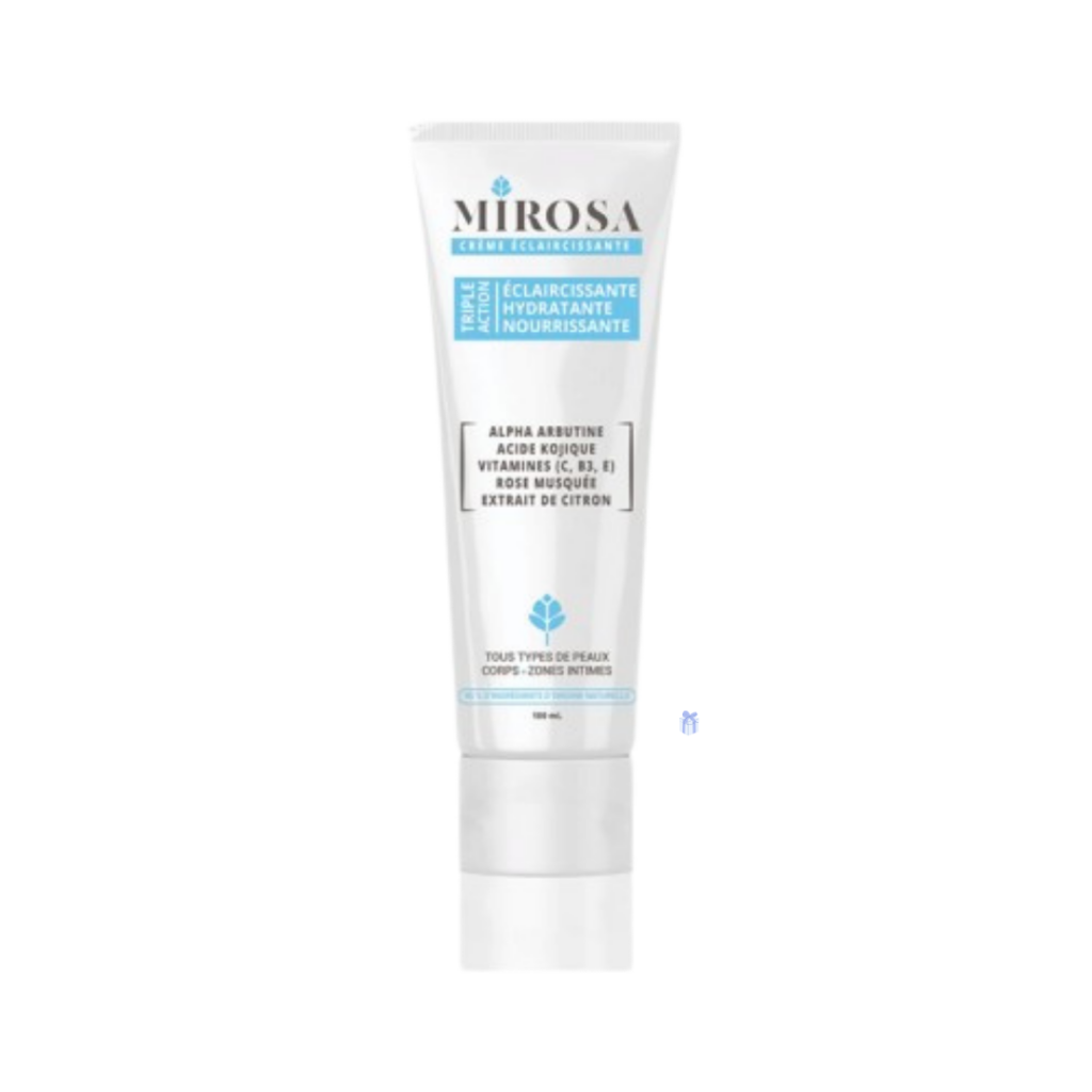 Mirosa Crème Éclaircissante Visage Corps Zone Intime 100ml