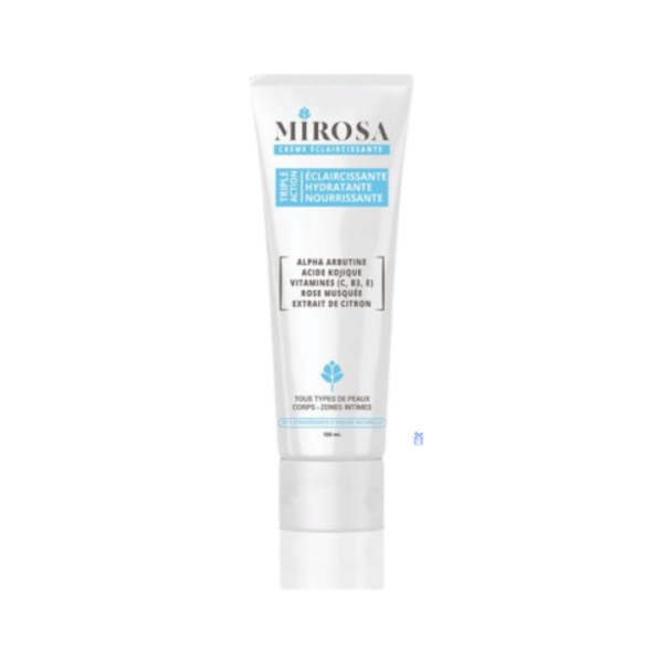 MIROSA CRÈME ÉCLAIRCISSANTE VISAGE CORPS ET ZONE INTIME 100 ML