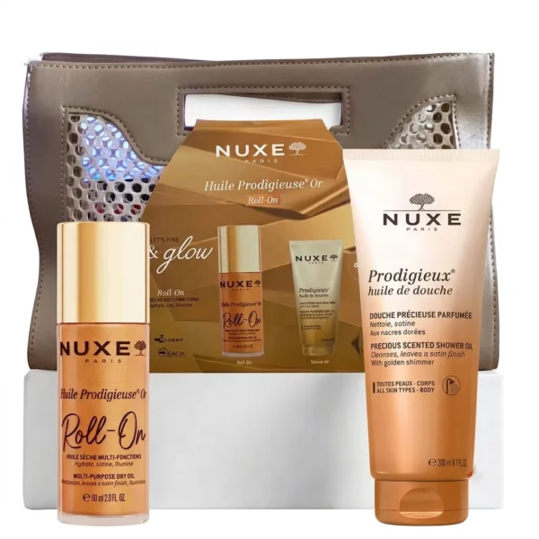 NUXE HUILE PRODIGIEUSE ROLL-ON OR 60ML + CADEAUX OFFERTS